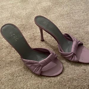BCBQ purple sandal worn once size 7.5